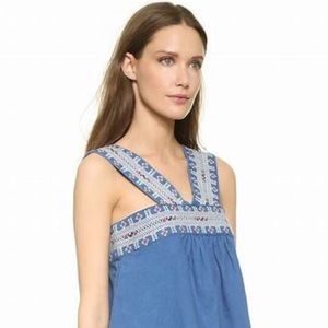 Madewell Siesta Embroidered Top